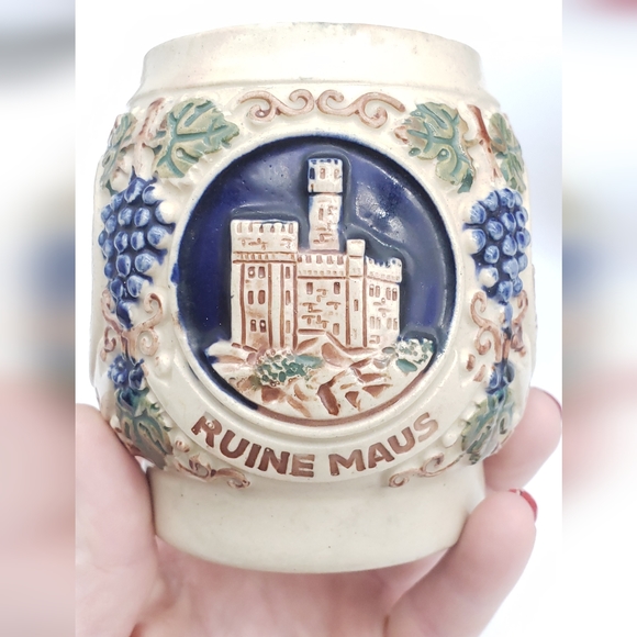 2 Original Gerzit GERZ West Germany Small Mugs Coffee Cups - Picture 15 of 16